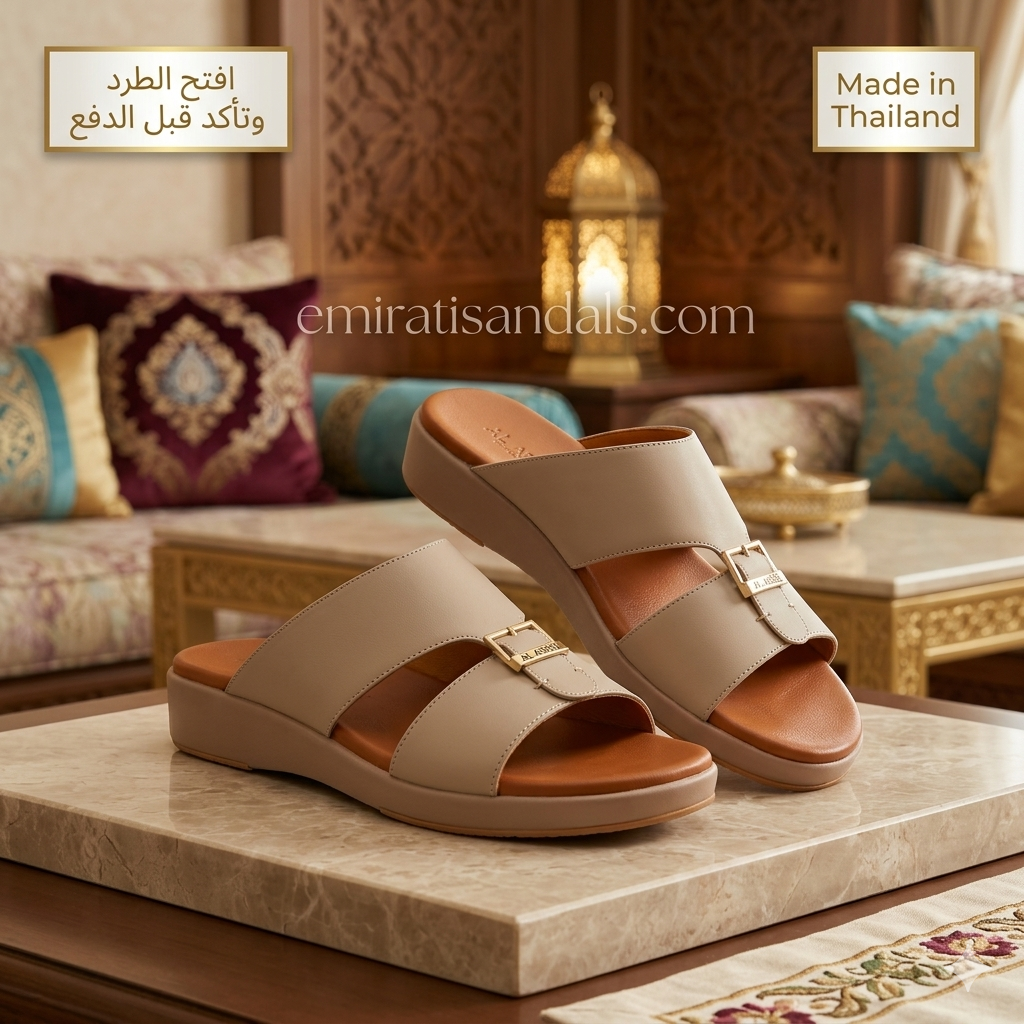 نعل الأصيل الأصلي — نعال إماراتي ملكي فاخر (P08)
